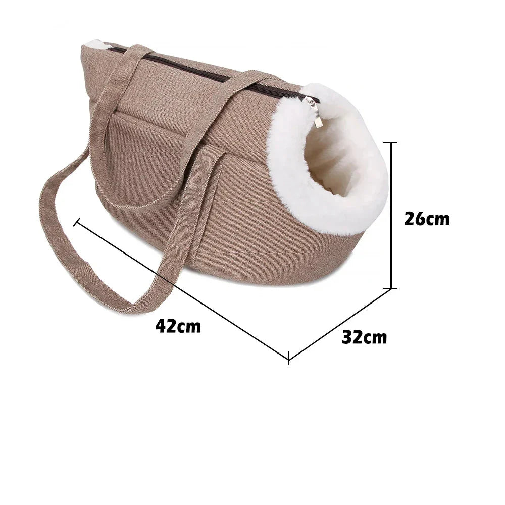 Sac de Transport - CosyChat™ - Beige - Le royaume des chats